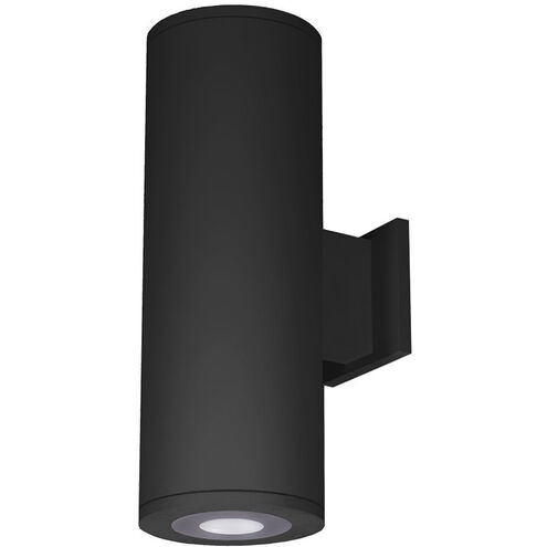 Tube Arch Sconce Wall Light in Ultra Narrow, 85, 2700K, Black, Towards Wall