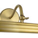 Alora Mood Dottie 13.00 watt 14 inch Brushed Gold Wall/Picture Light Wall Light