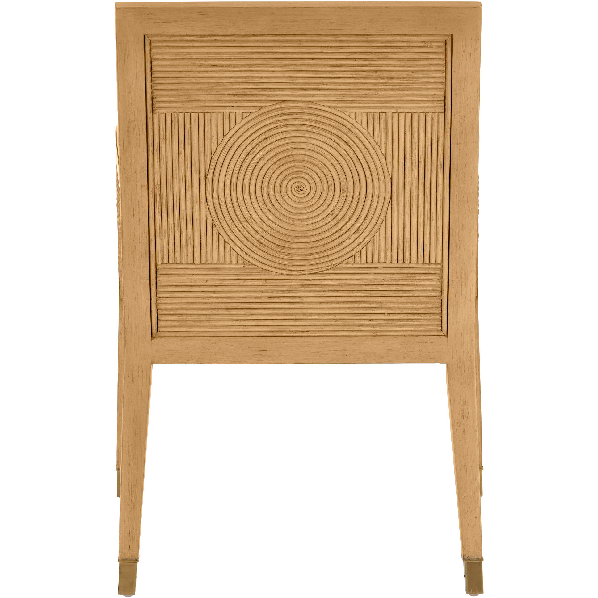 Santos Sea Sand/UV Liller Malt/Satin Brass Armchair