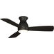 Hugh 44 44 inch Dark Bronze Fan-Uni
