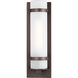 Alban 1 Light 14 inch Antique Bronze Outdoor Wall Lantern, Small