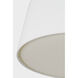 Richard June Hale 2 Light 12 inch Estate Brass Flush Mount Ceiling Light in LED