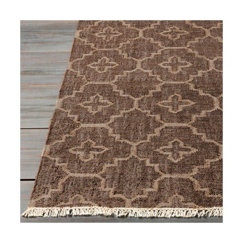 Laural 156 X 108 inch Neutral and Brown Area Rug, Jute