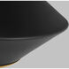 TOB by Thomas O'Brien Stanza 1 Light 19 inch Midnight Black Pendant Ceiling Light