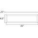 CounterMax MX-L-120-SL 24 LED 36 inch Bronze Under Cabinet