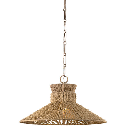 Raphael 1 Light 26 inch Patina Brass Pendant Ceiling Light