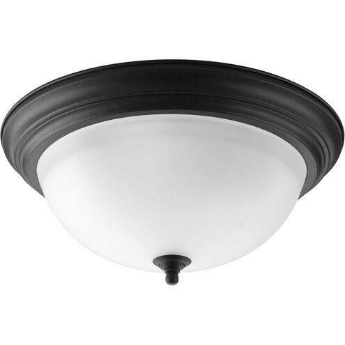 Adelmo 3 Light 15 inch Forged Black Flush Mount Ceiling Light 