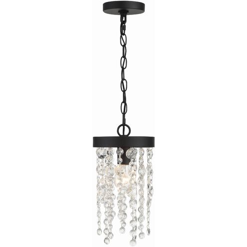 Winham 1 Light 7 inch Black Forged Mini Pendant Ceiling Light