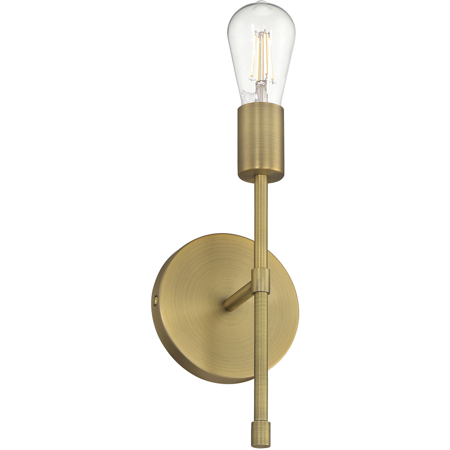 Iconic II LED 5 inch Antique Brushed Brass Wall Sconce Wall Light