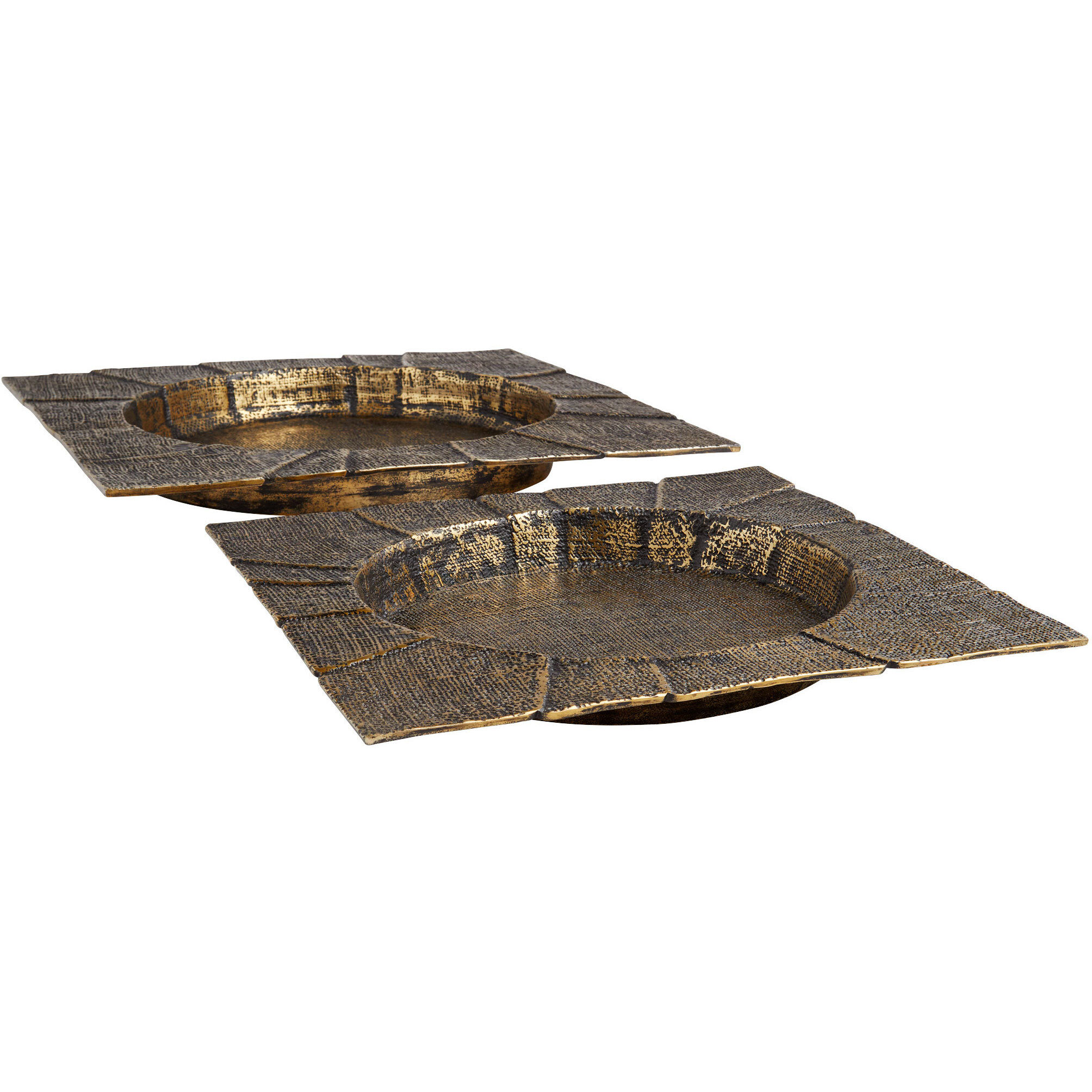 Baxter Antique Brass Tray, Small