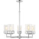 Harding 5 Light 25 inch Polished Chrome Chandelier Ceiling Light