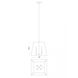 Candor 4 Light 18 inch Rusty Black Chandelier Ceiling Light