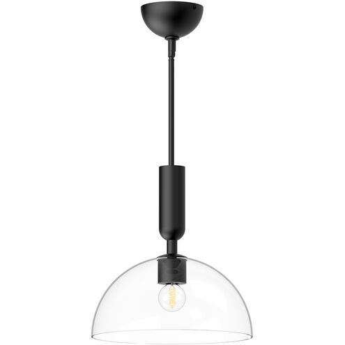Alora Mood Jude 1 Light 12 inch Matte Black Pendant Ceiling Light
