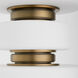 Favo 13.5 inch Brushed Brass Pendant Ceiling Light