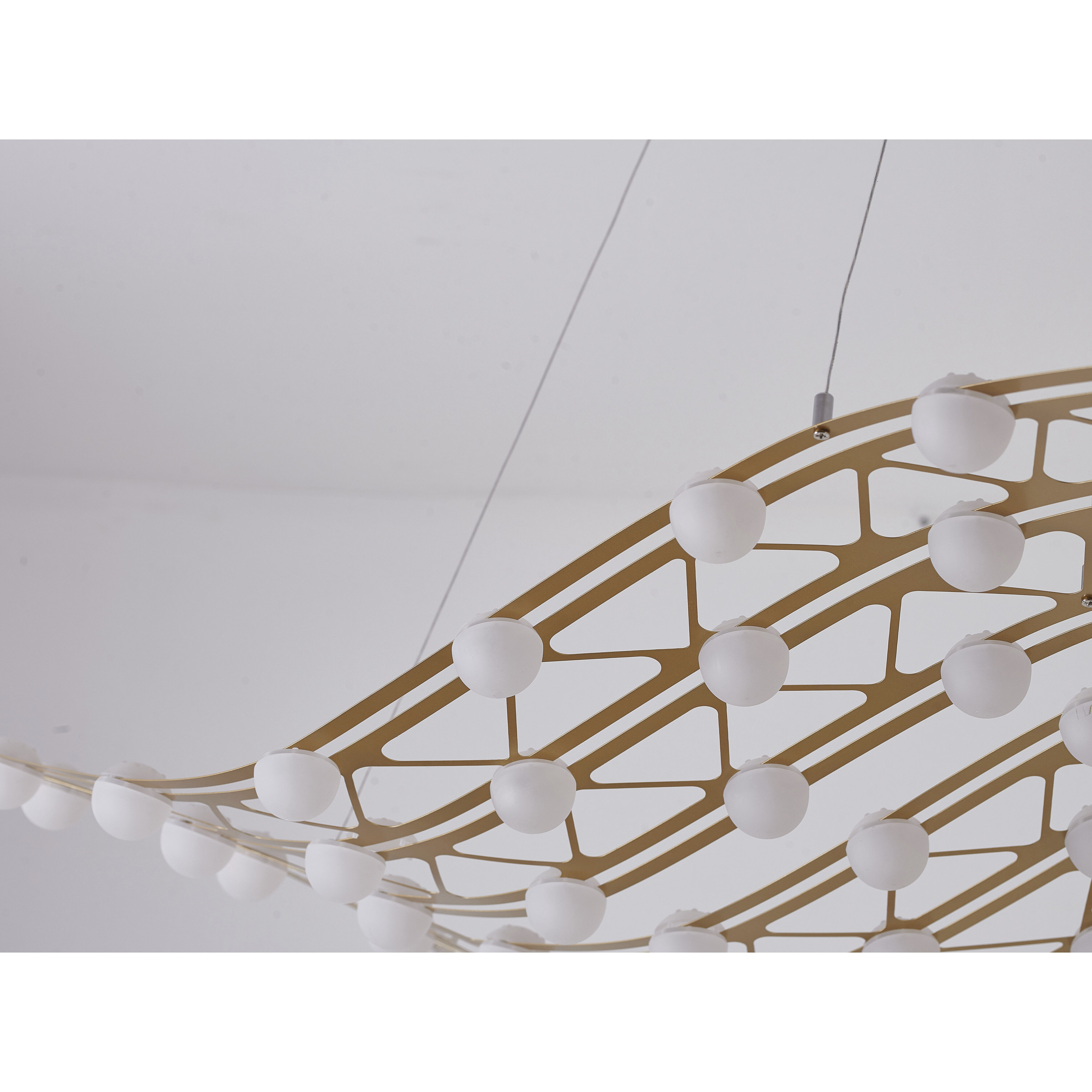 Canada LED 15.7 inch Gold Chandelier Ceiling Light