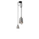 Hooked 3.0 LED 8.27 inch Stone / Steel Pendant Ceiling Light, Mix