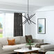 Soho 10 Light 28 inch Black Medium Chandelier Ceiling Light