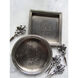 In Vino Veritas Pewter Coasters