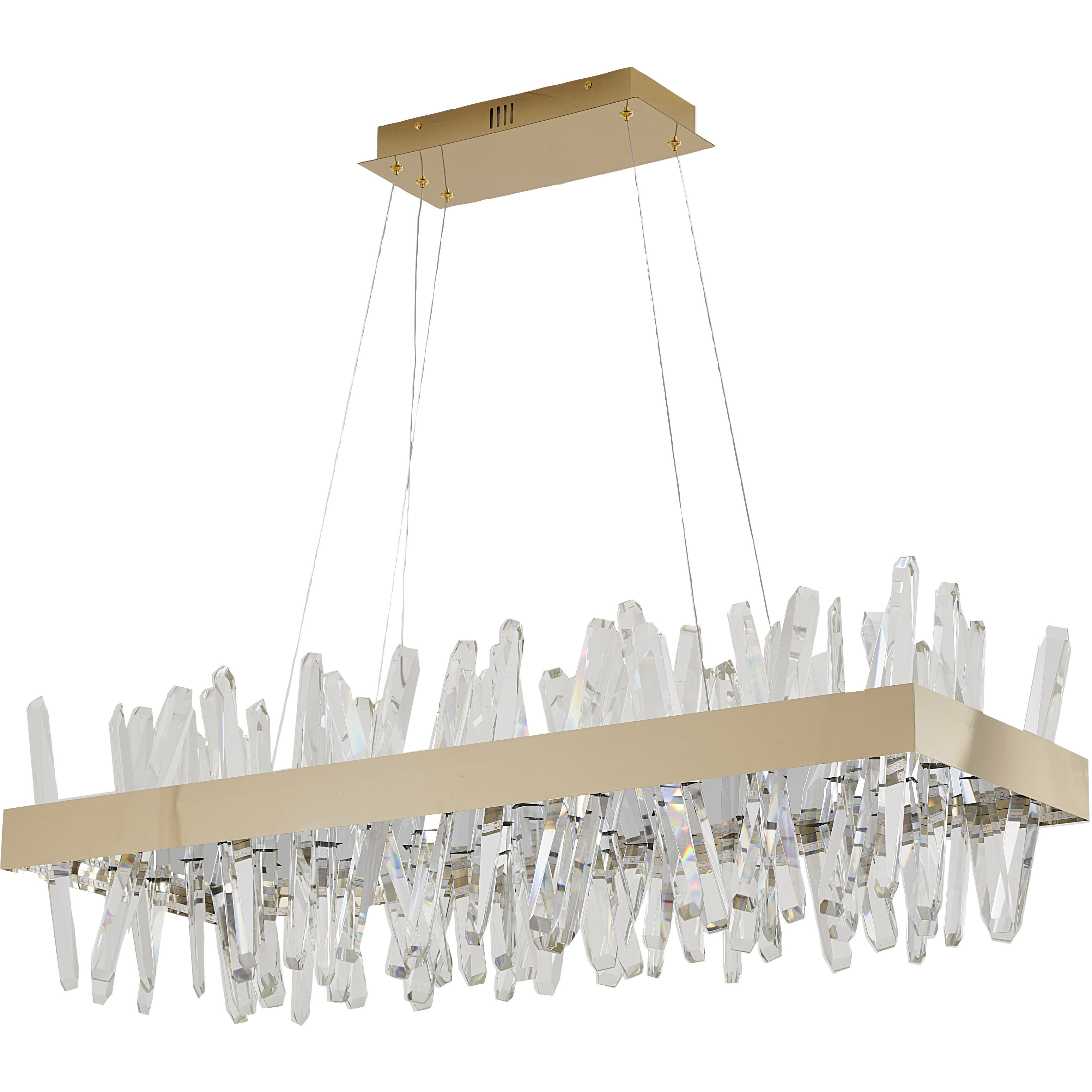 Canada LED 14 inch Gold Chandelier Ceiling Light