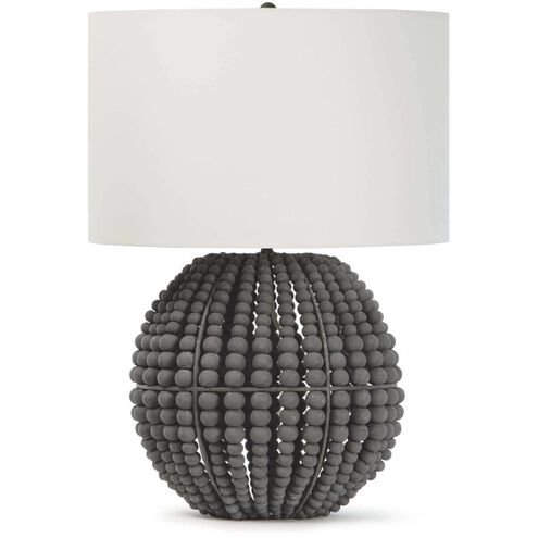 Tropez 27.5 inch 150.00 watt Grey Table Lamp Portable Light