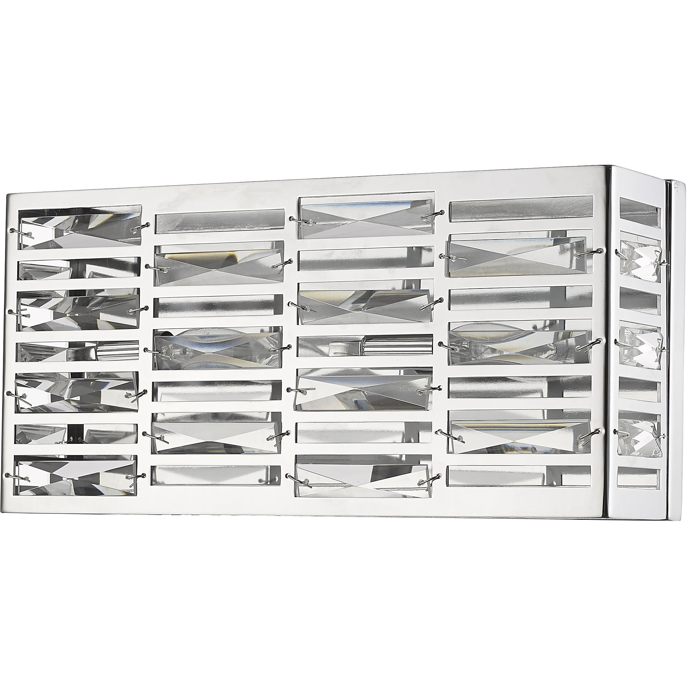 Cronise 2 Light 16.25 inch Chrome Vanity Wall Light