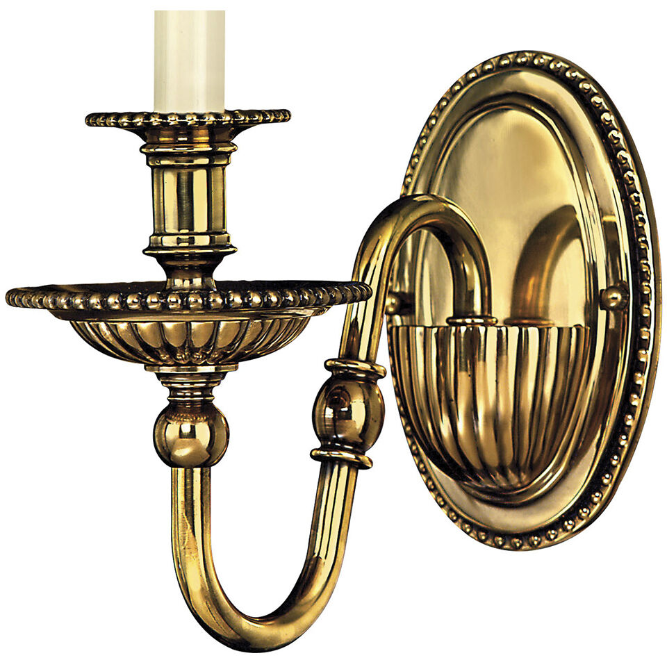 Cambridge 1 Light 4.5 inch Burnished Brass Indoor Wall Sconce Wall Light