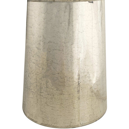 Milan 28 inch 150.00 watt Antique Mercury Ombre and Polished Nickel Table Lamp Portable Light