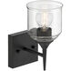 Beacon 1 Light 4.75 inch Matte Black Wall Sconce Wall Light