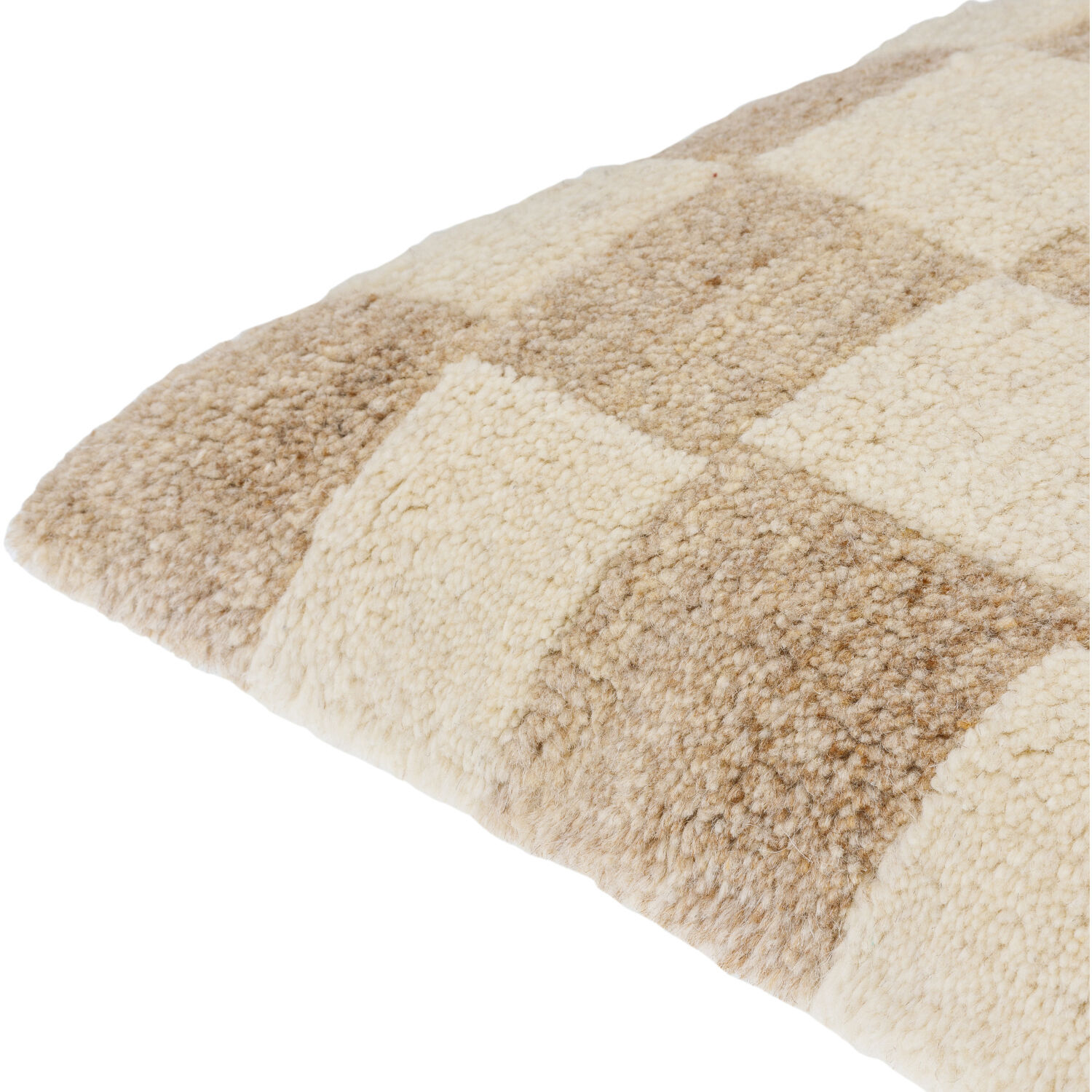 Balder 20 X 20 inch Ivory/Tan Accent Pillow