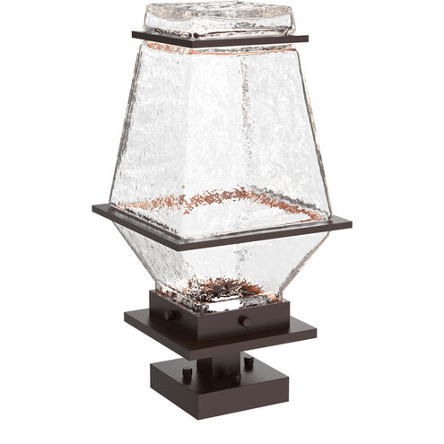 Landmark 1 Light 7.3 inch Statuary Bronze Pier Mount in E26 Incandescent