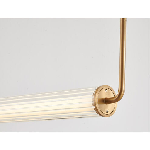 Canada LED 7 inch Brass LED Chandelier Ceiling Light