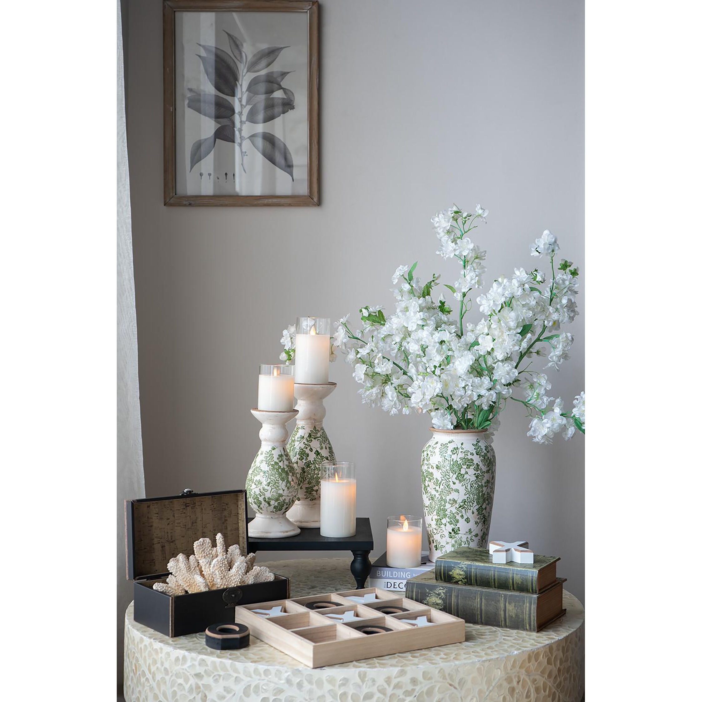 Anita 10 X 4.7 inch Candle Holder