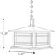 Oakcliff 1 Light 12.87 inch Antique Bronze Outdoor Hanging Lantern