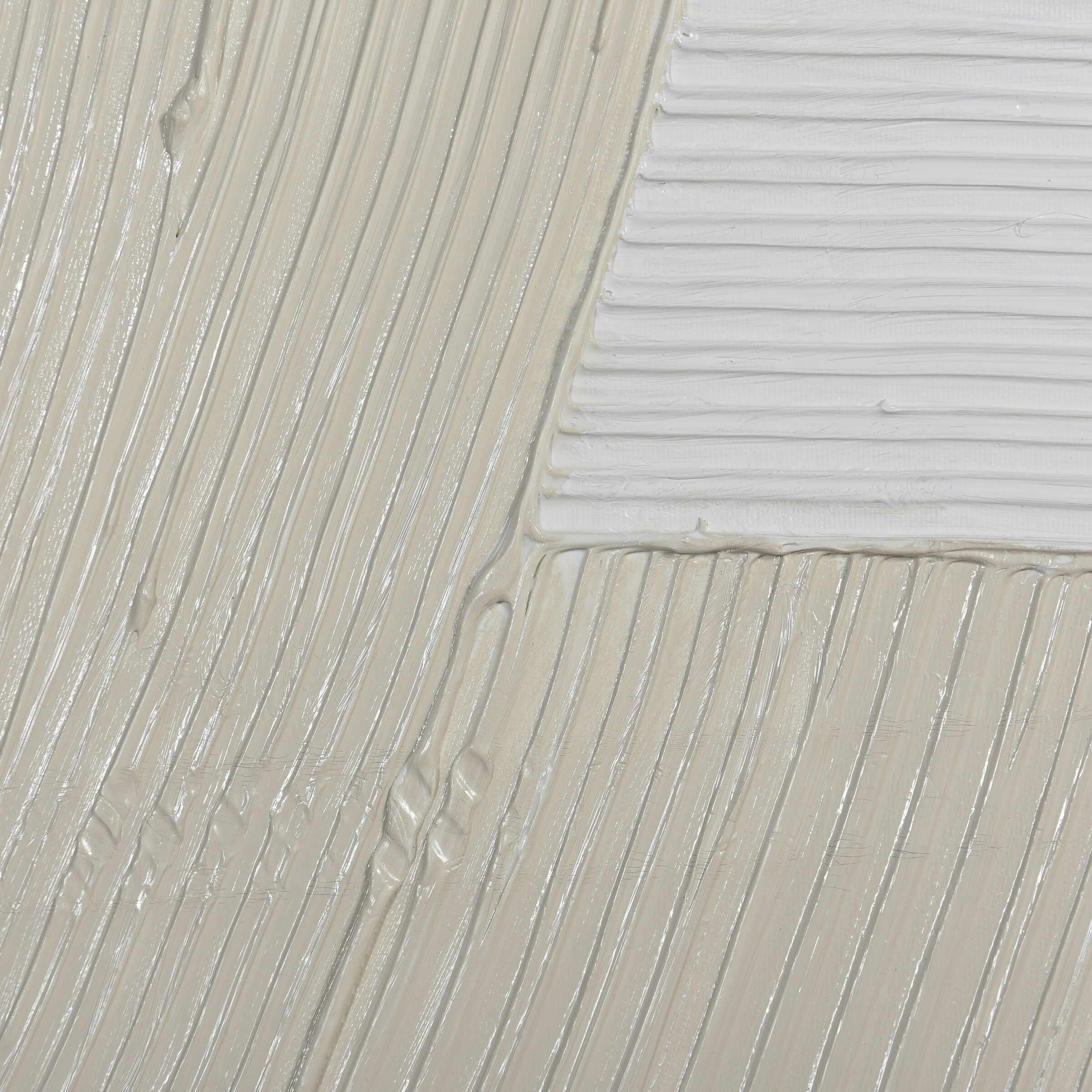 Monochrome Arches Cream Wall Art