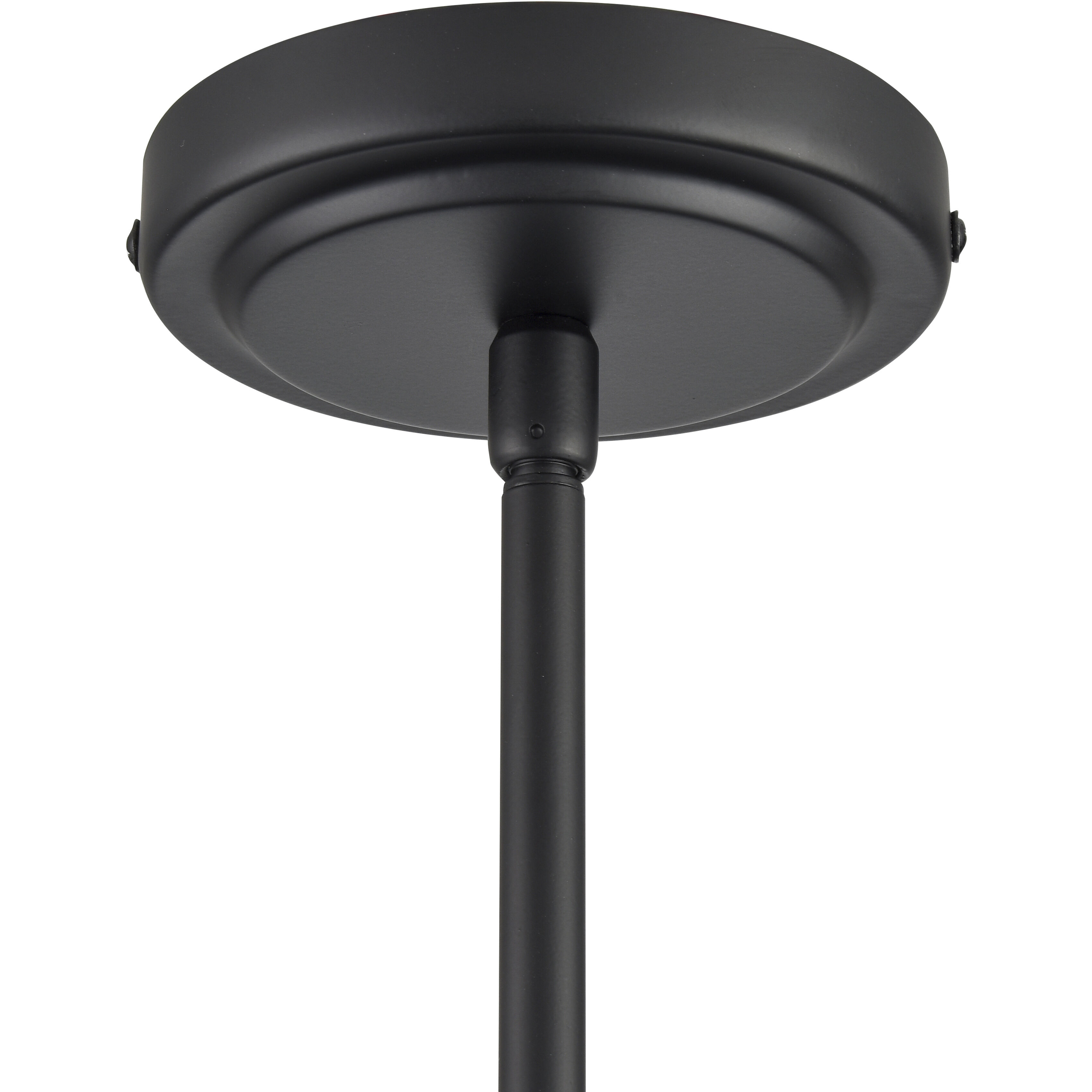 Boman 3 Light 23 inch Matte Black Chandelier Ceiling Light