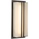 Sausalito LED 11.81 inch Black Outdoor Wall Light