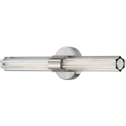 Georgette LED 24 inch Polished Nickel Bath Light Wall Light