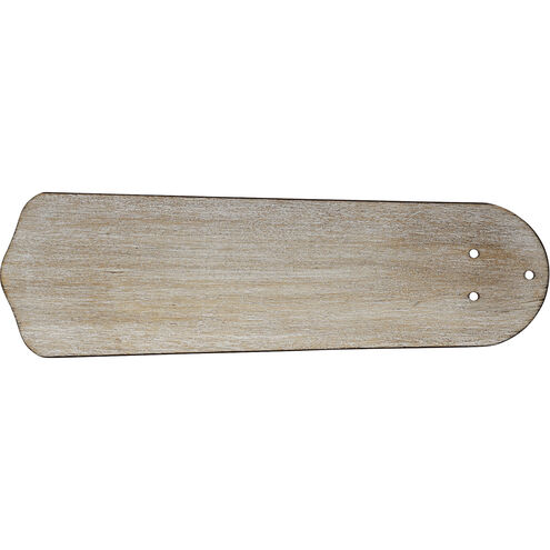 Fort Worth Weathered Oak 52 inch Set of 5 Fan Blades, Type 4, 52 in. Span, Scalloped