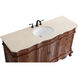 Danville 60 X 60 X 36 inch Teak Vanity Sink Set