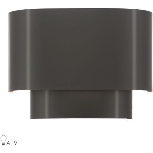 Springview 1 Light 11 inch English Bronze ADA Wall Sconce Wall Light
