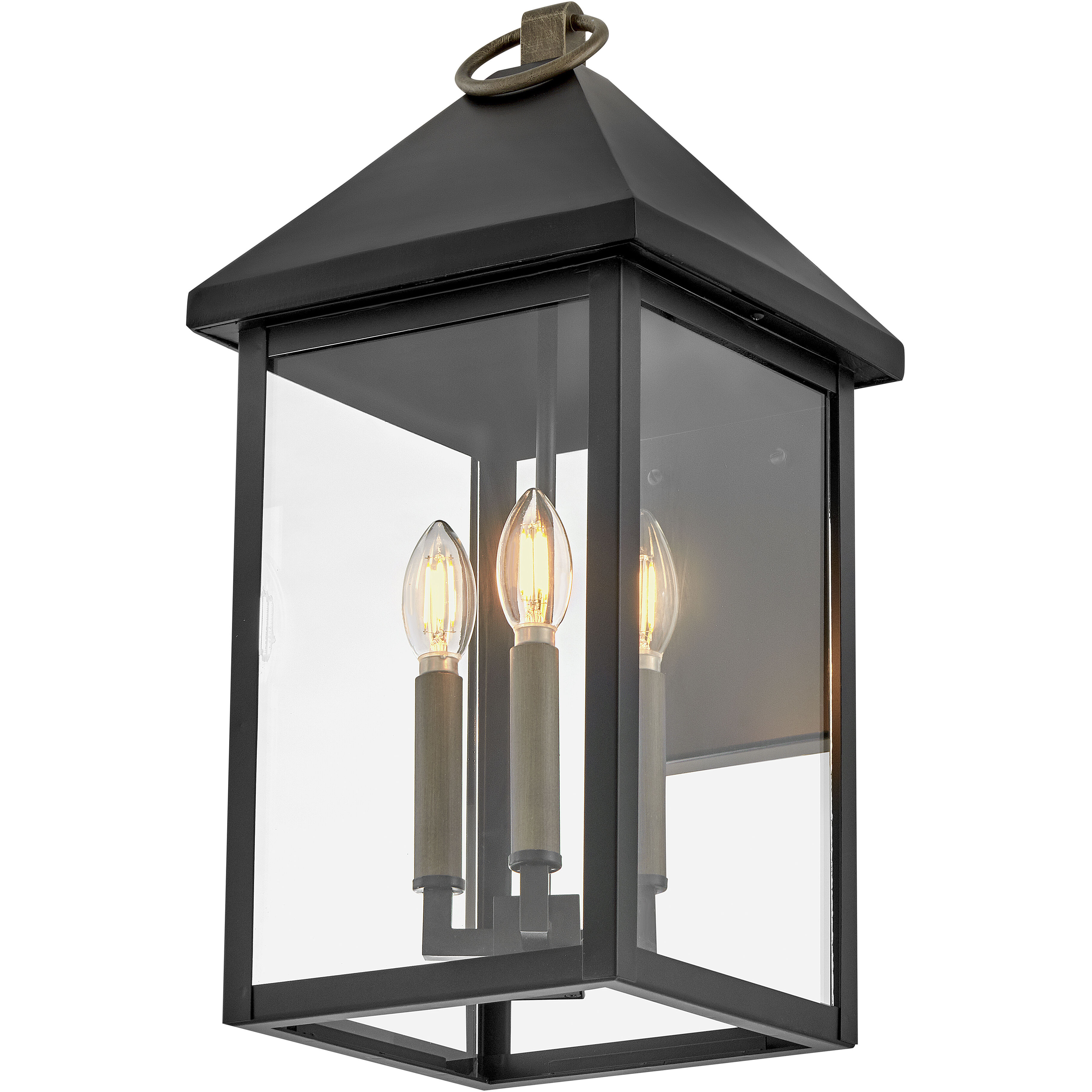 Rhett LED 19.5 inch Black Outdoor Wall Mount