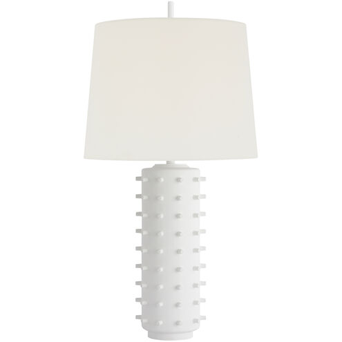 Thomas O'Brien Biarritz 29 inch 15.00 watt Plaster White Table Lamp Portable Light, Medium