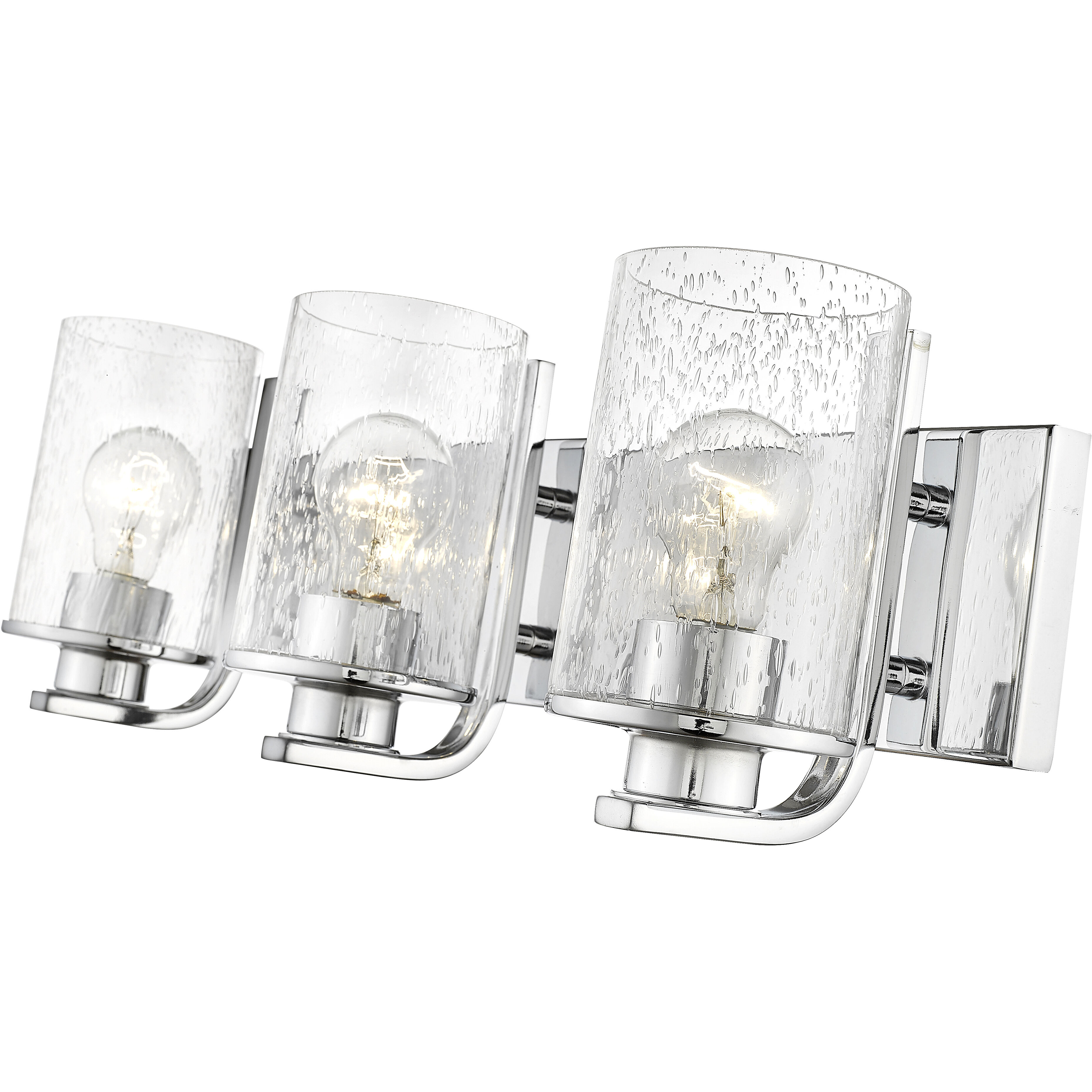 Beckett 3 Light 23 inch Chrome Vanity Wall Light