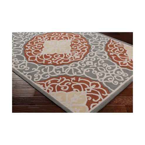 Cosmopolitan 156 X 108 inch Brown and Gray Area Rug, Polyester