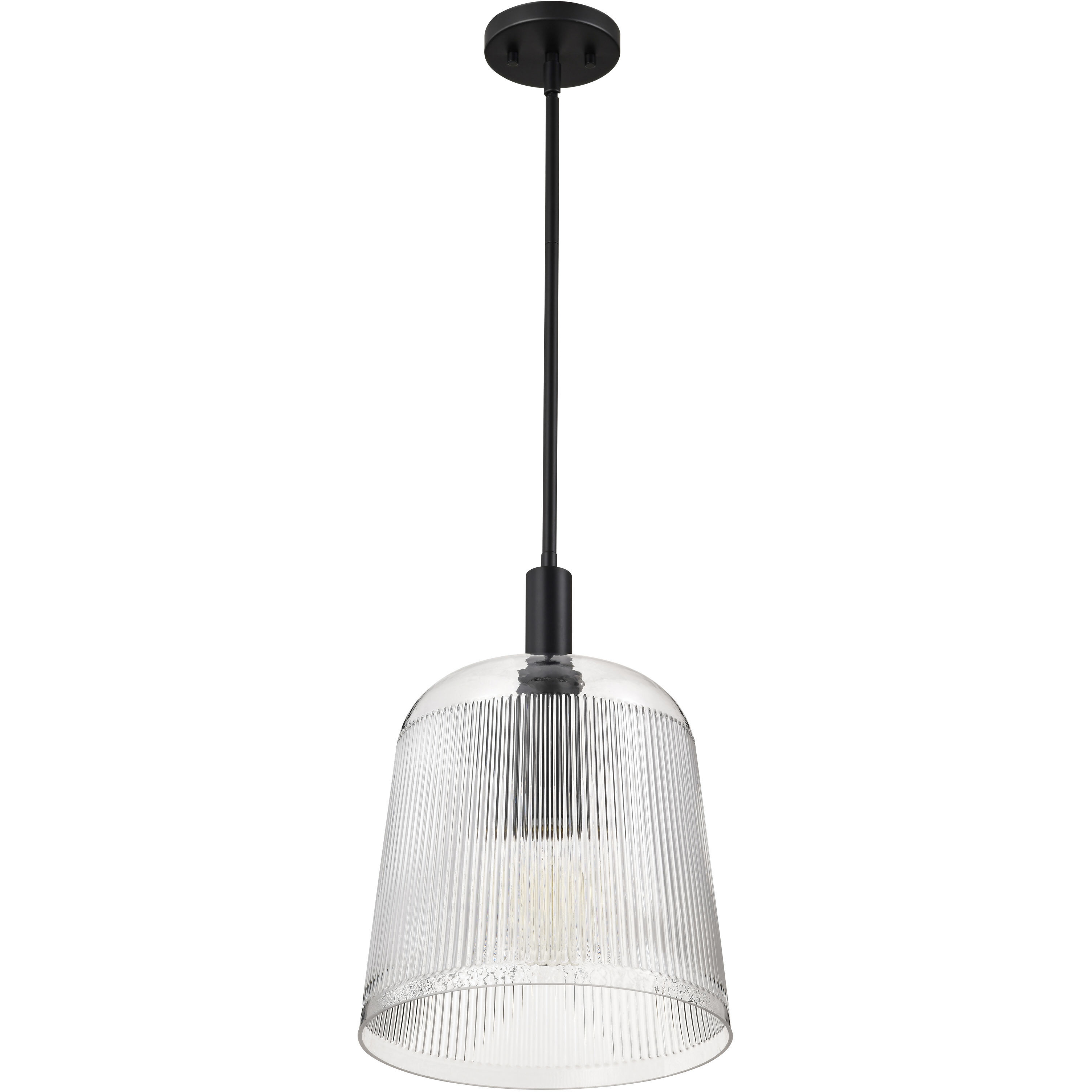 Grayson 12 inch Matte Black Pendant Ceiling Light