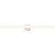 Tubo Slim LED 40 inch Polished Chrome Bath Bar Wall Light with Flat Trim