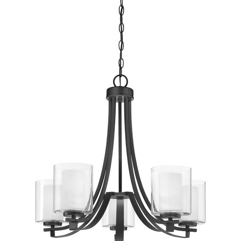 Parsons Studio 5 Light 26 inch Sand Coal Chandelier Ceiling Light in Sand Bronze