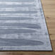 Pier 120 X 96 inch Grey/Medium Grey/Slate Blue/Metallic - Silver Handmade Rug in 8 x 10