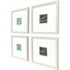 Joyful Holiday Green and Pink and Red and Turquoise Framed Art, Propac