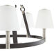 Armstrong Grove 5 Light 25 inch Espresso Chandelier Ceiling Light